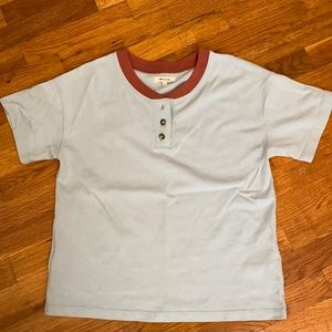 NWOT Madewell Henley Tee